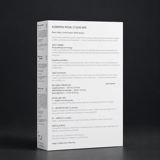 Elemental Ritual Clear Skin
