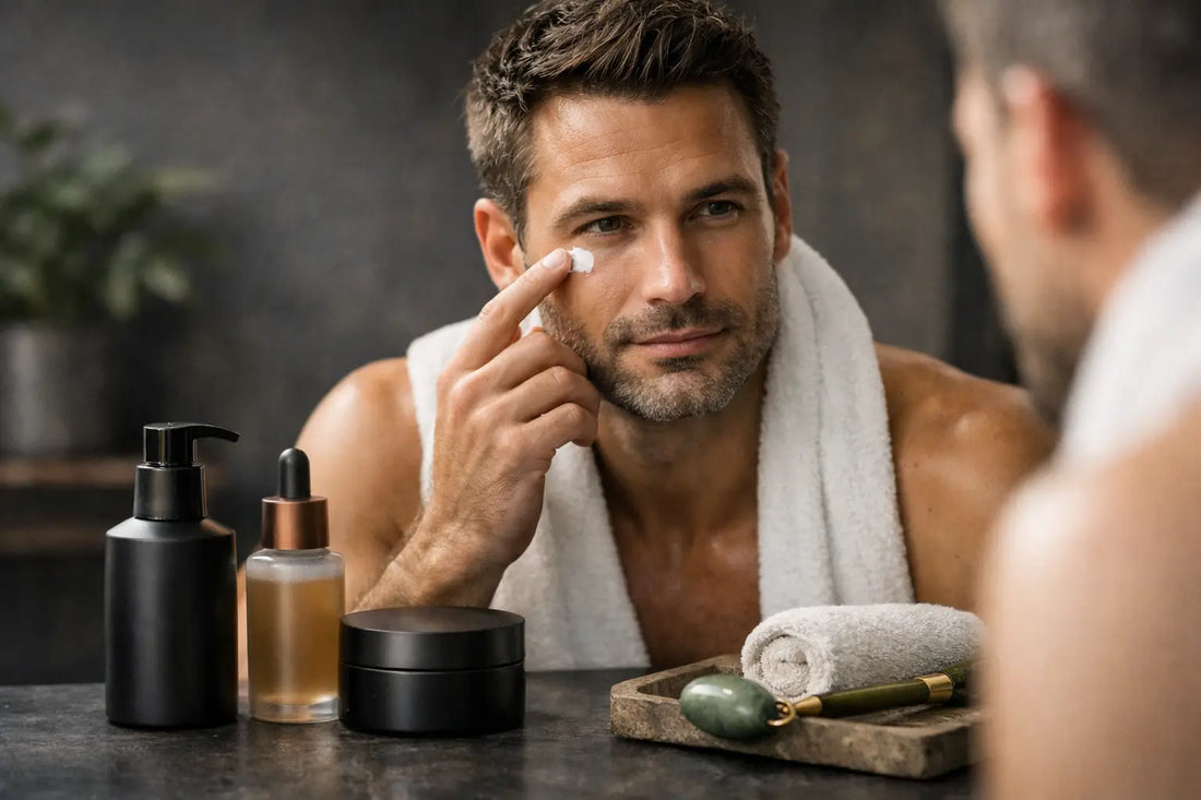 A Men’s Anti-Ageing Skincare Routine in 3 Steps