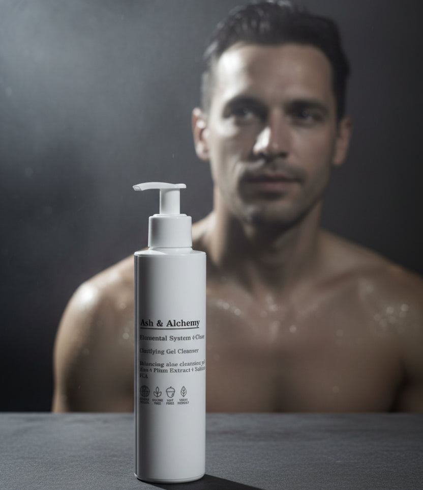 Elemental System — Clear · Clarifying Gel Cleanser